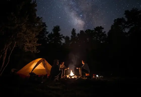 Survivalweekend hike